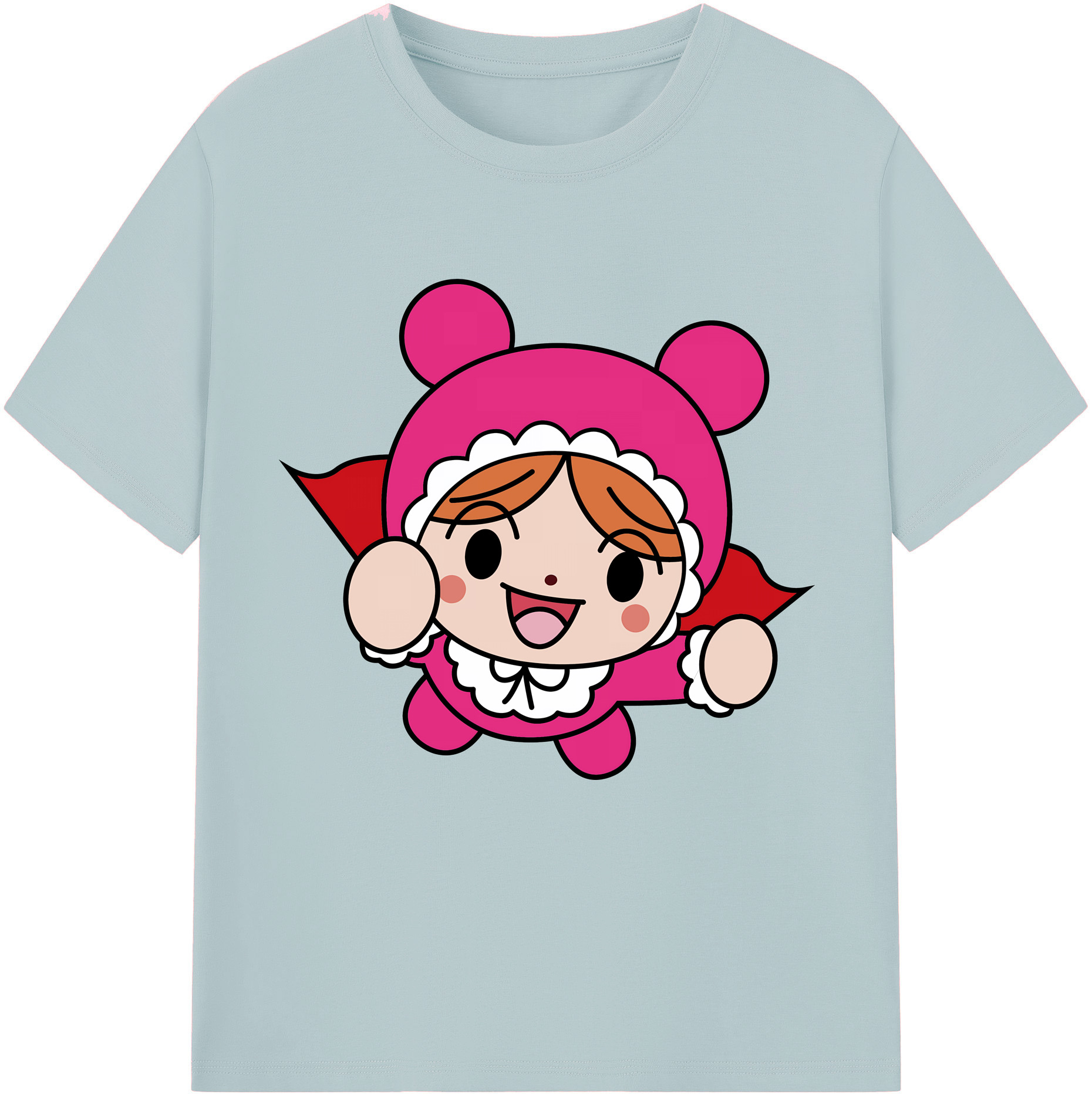 （画像用） アンパンマン Anpanman 綿100％半袖Tシャツ（フロントプリント）
